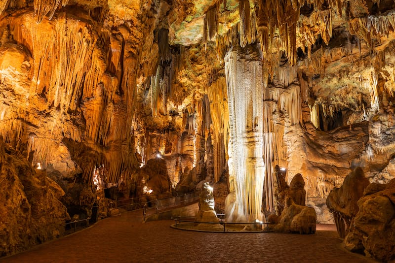 10 Caverns in Virginia That You Can Visit (Practical Info + Map): Luray Caverns in Luray, VA