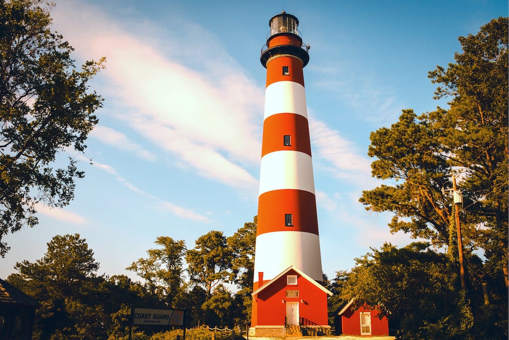 Assateague Lighthouse in Virginia 