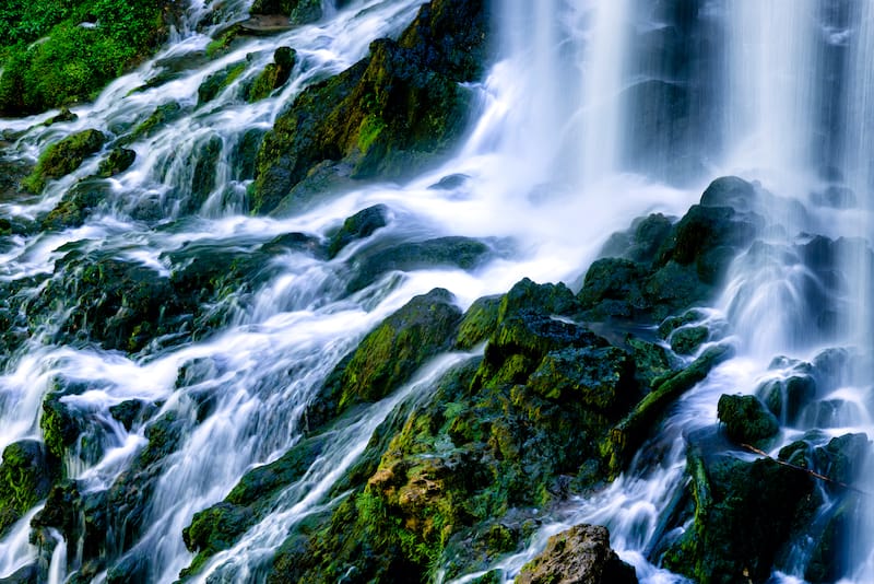 Falling Spring Falls waterfall in virginia