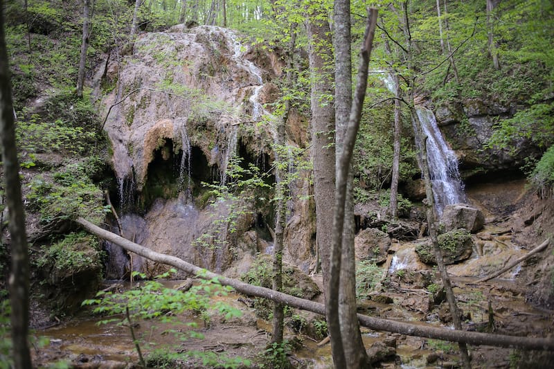 Falls Ridge Preserve waterfall in VA
