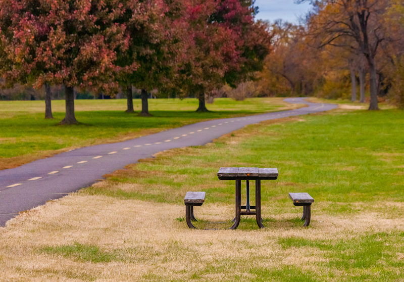 Gravelly Point Park in Arlington