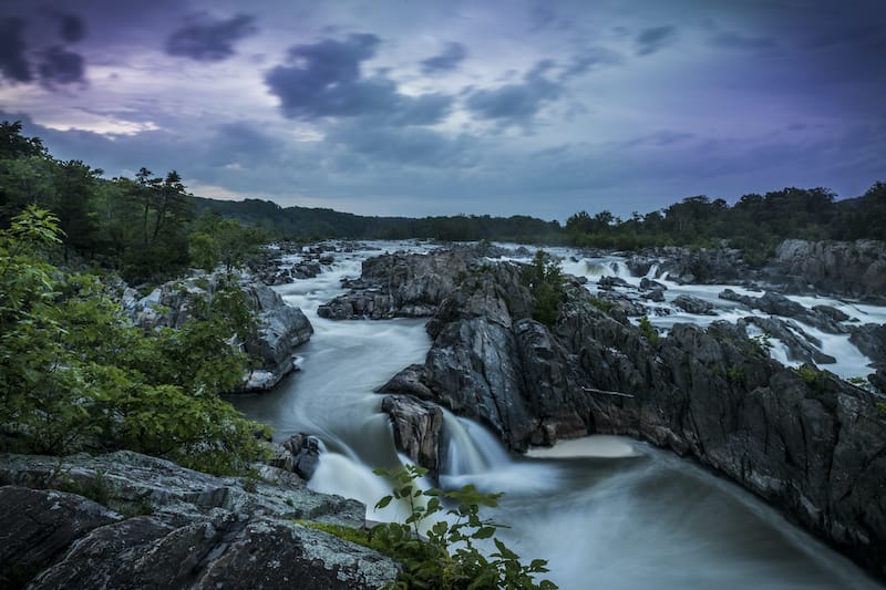 Great Falls Park Virginia vandfald