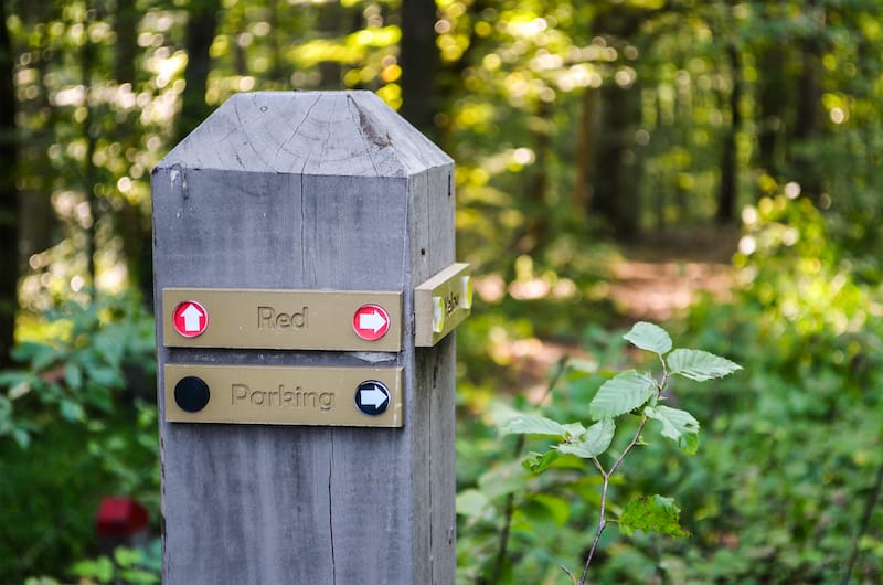 Ivy Creek Park in Charlottesville Virginia hiking