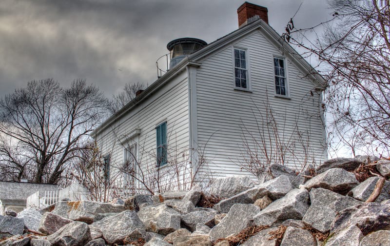 Jones Point Lighthouse on Potomac River in VA