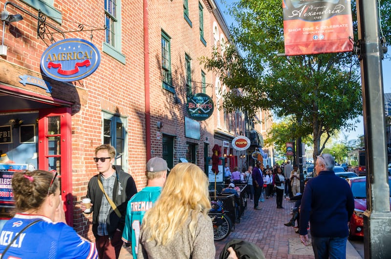 King Street Mile, Alexandria VA