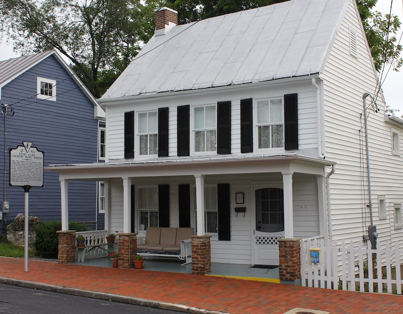 Patsy Cline home in Winchester VA