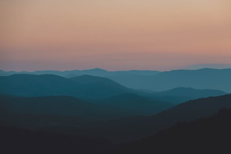 Shenandoah National Park in winter