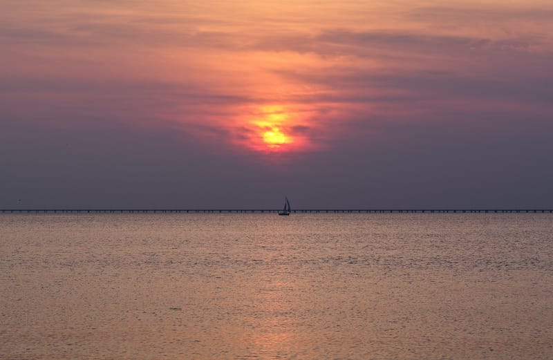 View from a visit to First Landing State Park Virginia