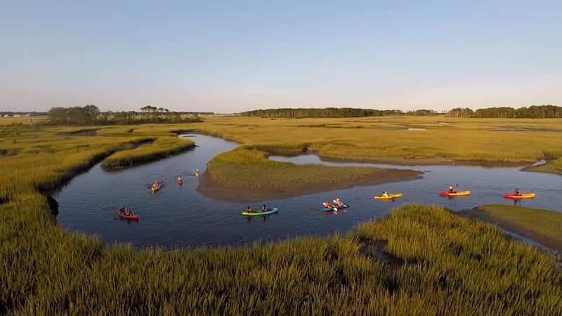 Chincoteague kayaking