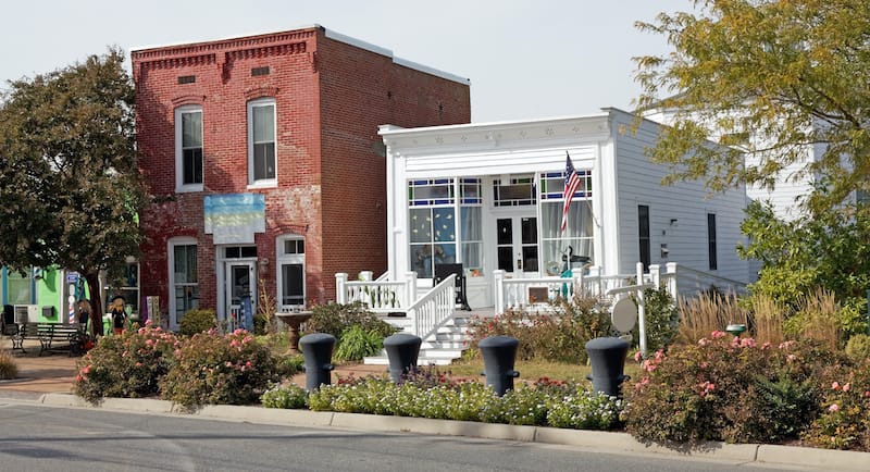 Main Street in Chincoteague VA