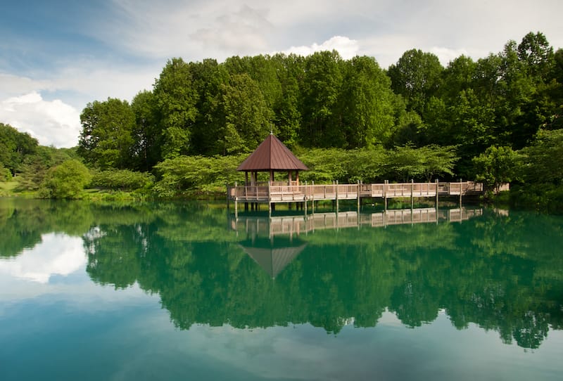 Meadowlark Botanical Gardens in Virginia