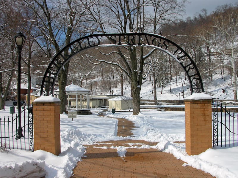 Berkeley Springs State Park entrance