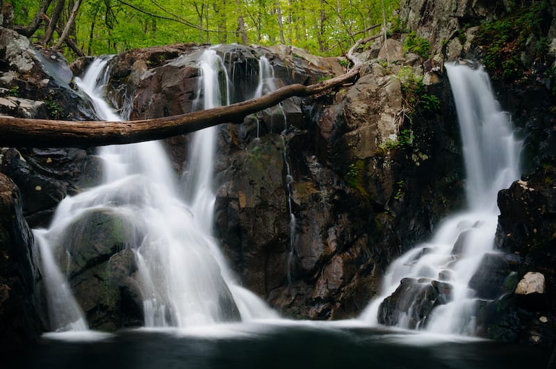 Rose River Falls - waterfalls in Shenandoah National Park