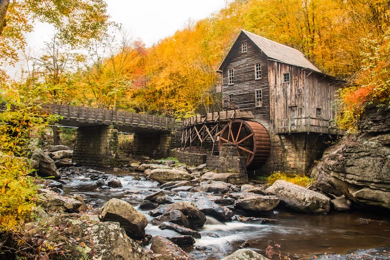 Babcock State Park in WV