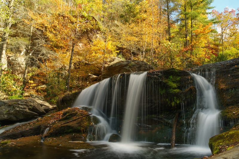 Bald River Falls in Cherokee National Forest