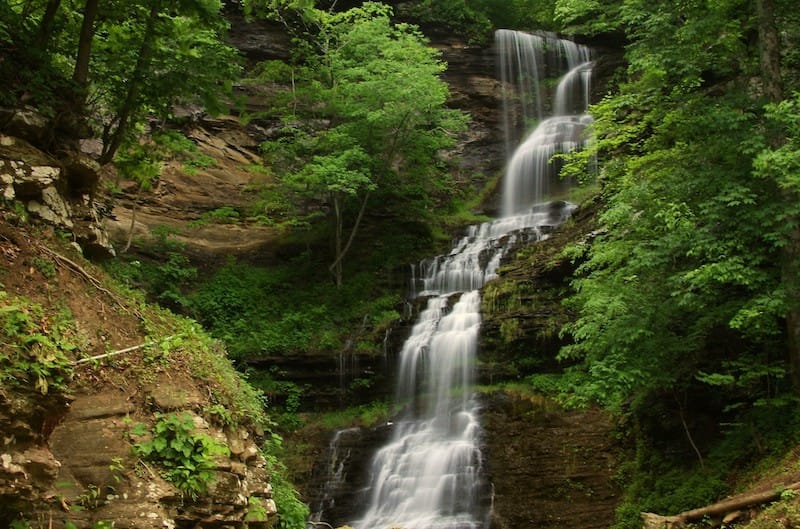 Cathedral Falls in West Virginia