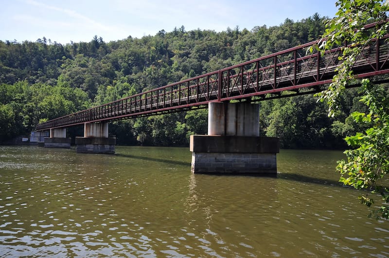 Hiking trails in Lynchburg