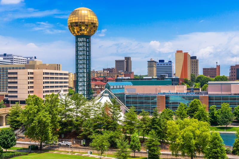 Knoxville - best places to visit in Tennessee