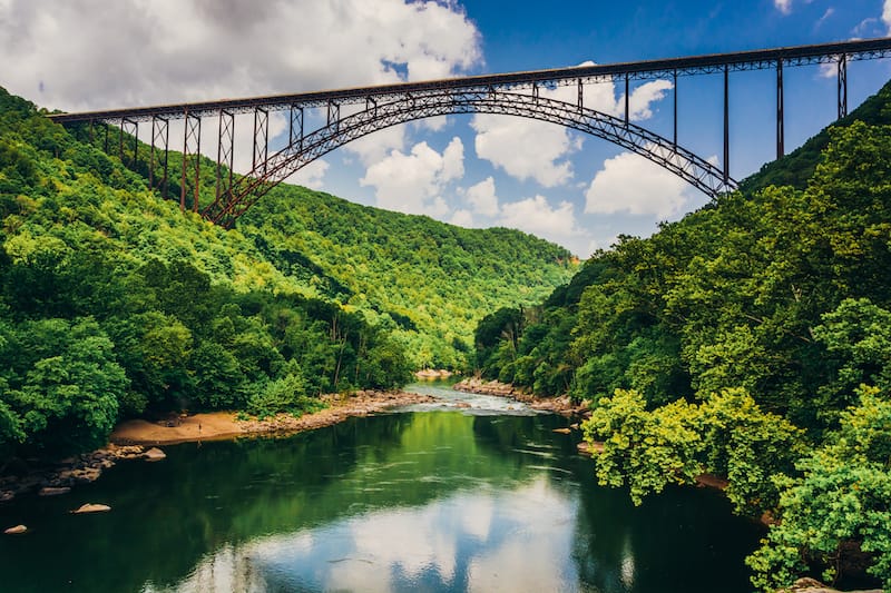 New River Gorge National Park in West Virginia