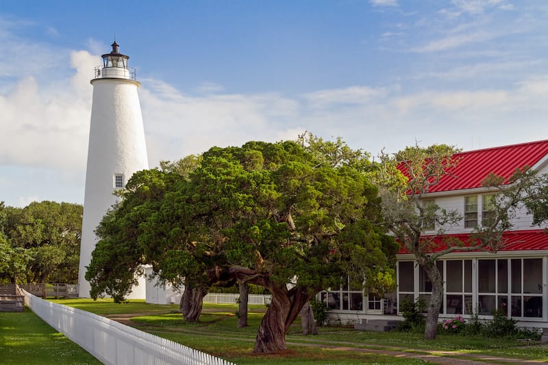 Ocracoke Lighthouse and Keeper's Dwelling