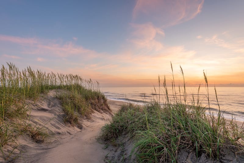 Sunrise in Outer Banks