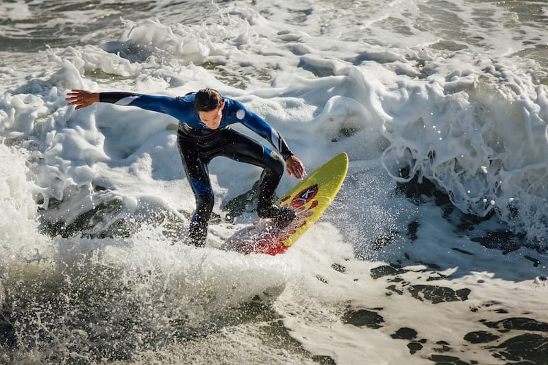 Surfing in Emerald Isle NC