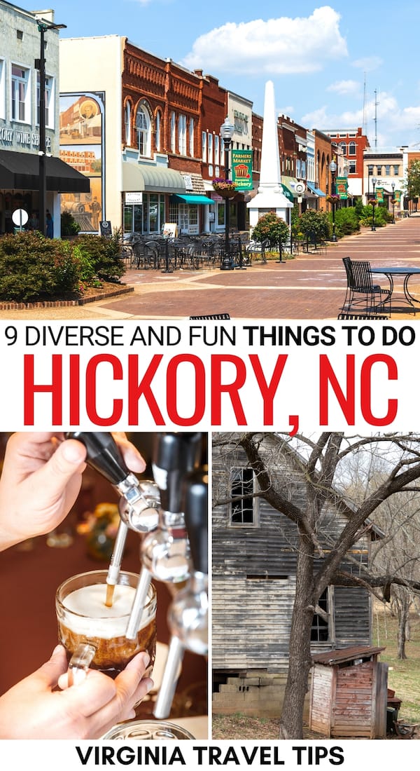 places to visit hickory nc