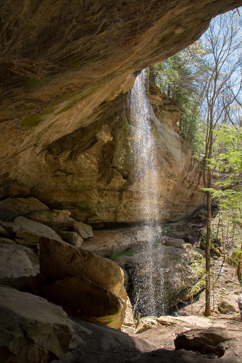 Anglin Falls in Kentucky