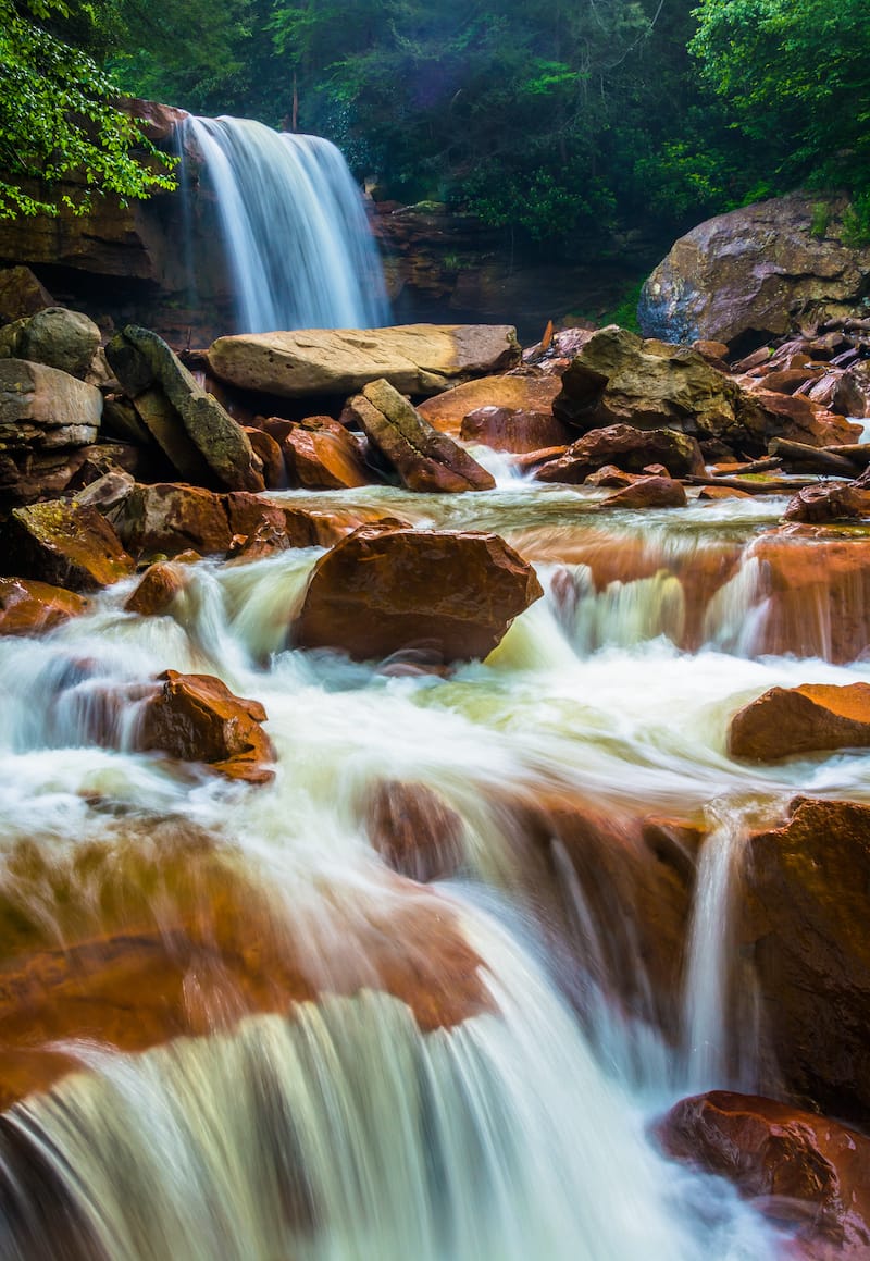 12 Mesmerizing Waterfalls in West Virginia (+ Map!)