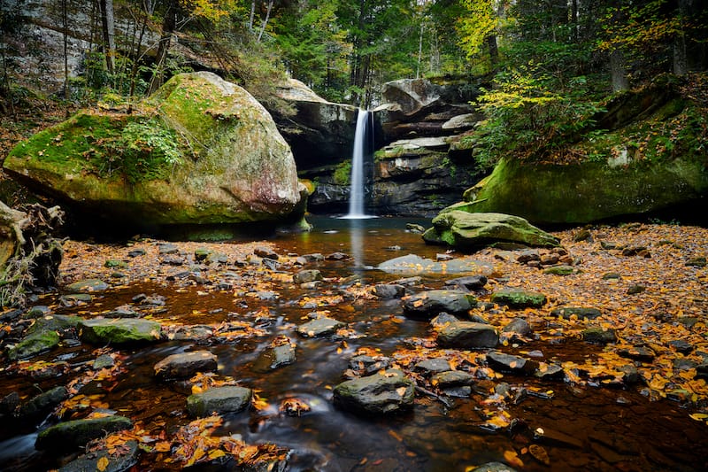 Flat Lick Falls in Kentucky