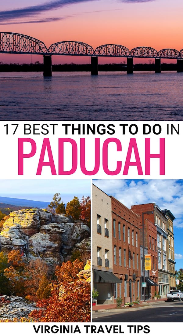 Looking for the best things to do in Paducah KY? This is a guide to Western Kentucky's most creative city - including food, parks, history, and much more! | Paducah things to do | What to do in Paducah | Paducah attractions | Paducah landmarks | Paducah hiking | Paducah craft beer | Paducah restaurants | Paducah sightseeing | Paducah trails | Paducah restaurants | Coffee in Paducah | Places to visit in Paducah | Parks near Paducah | Places to visit in Western Kentucky