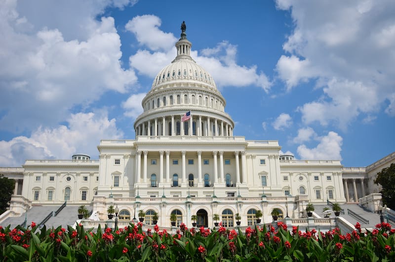US Capitol Building in Washington DC