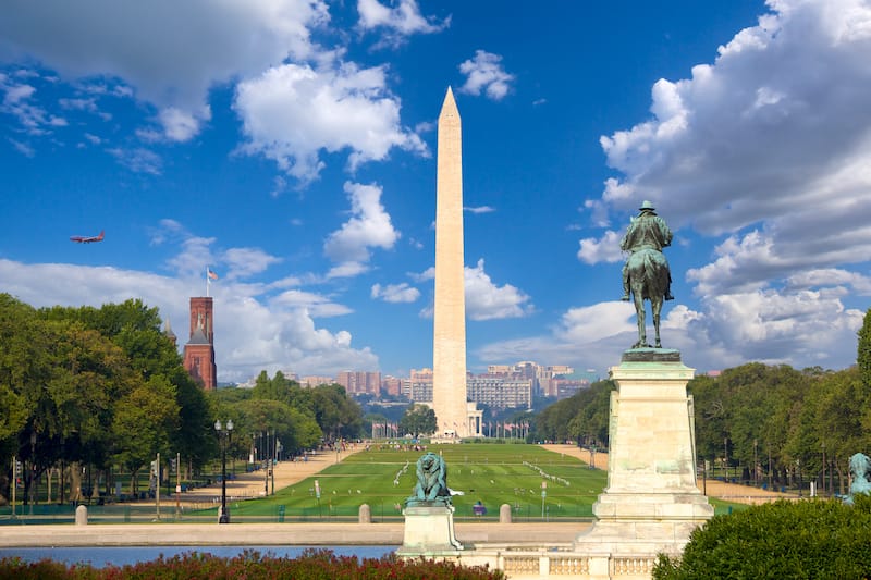 Washington Monument and the National Mall