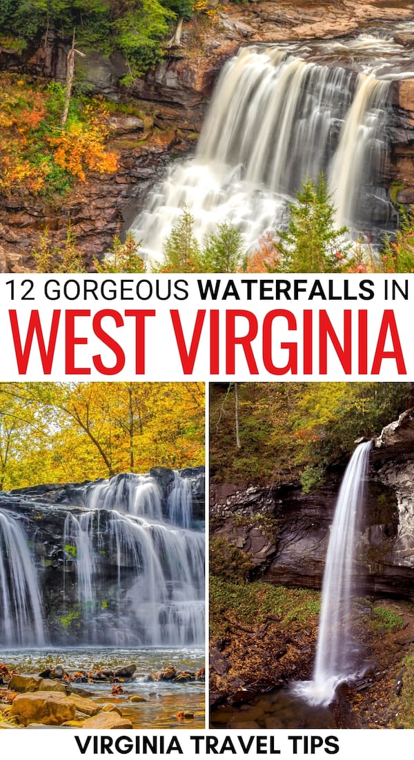 Are you on the hunt for the prettiest waterfalls in West Virginia? This list of beautiful West Virginia waterfalls has you covered! Click to learn more! | Places to visit in West Virginia | WV waterfalls | Waterfalls in WV | Waterfall hikes in West Virginia | Hiking in West Virginia | West Virginia hikes | West Virginia trails | Blackwater Creek State Park waterfall | Attractions in West Virginia | Things to do in West Virginia | Wst Virginia photography | West VA itinerary