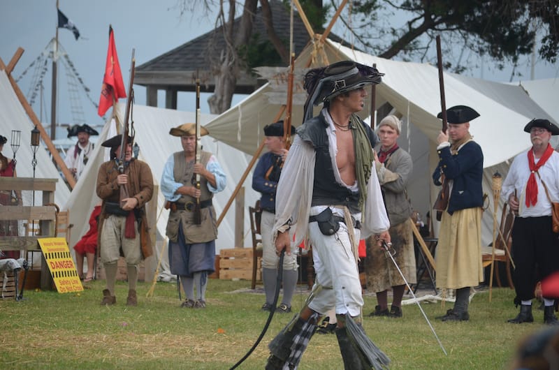 Annual Pirate Festival in Beaufort