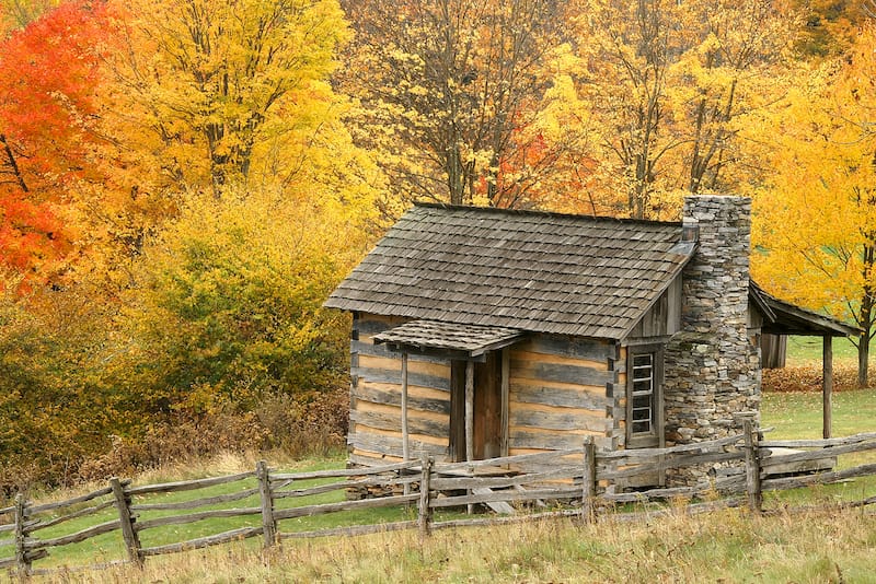 Virginia Fall Foliage - Grayson Highlands State Park