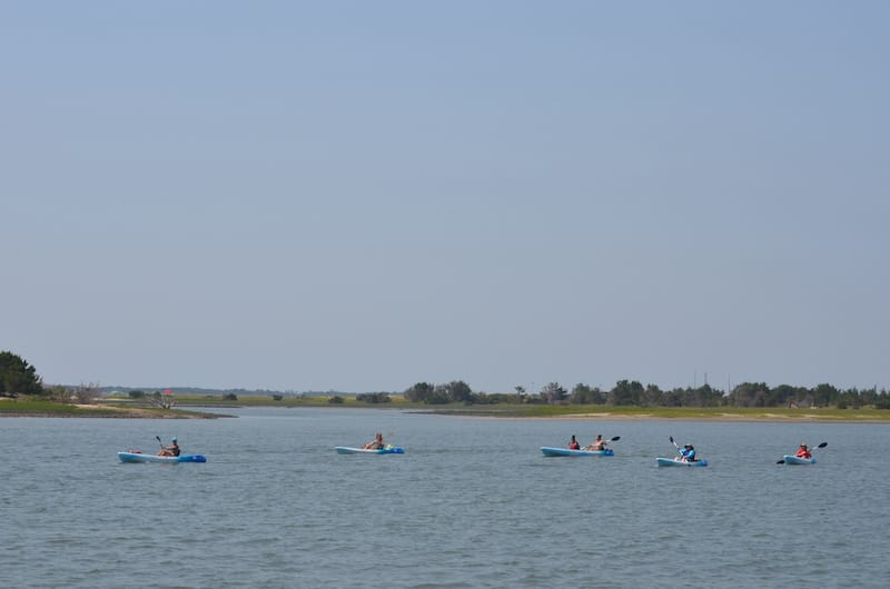 Kayaking in Beaufort NC