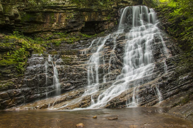 Margarette Falls - waterfalls in Tennessee