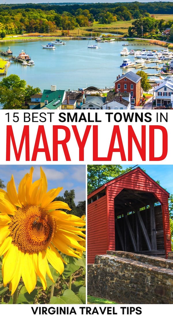 towns to visit in md