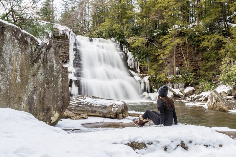 Swallow Falls State Park in Oakland