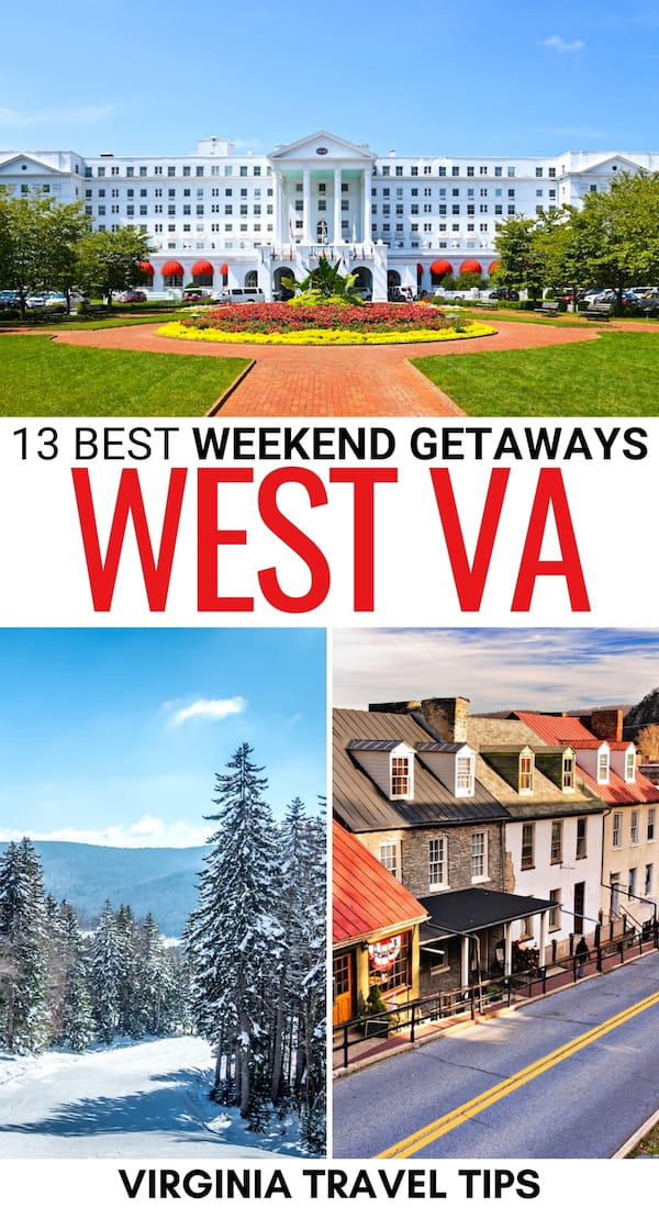 Are you looking for some memorable weekend getaways in West Virginia? This guide has you covered with these amazing WV weekend destinations! Learn more here! | Weekend trips in West Virginia | Places to visit in West Virginia | Resorts in West Virginia | State Parks in West Virginia | Things to do in West Virginia | WV weekend getaways | Weekend getaways in WV | WV destinations | What to do in West Virginia | West Virginia hiking | WV Trails