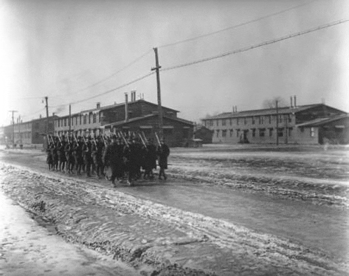 Camp Taylor in 1917 via Louisville Images (Flickr CC BY-NC-ND 2.0)