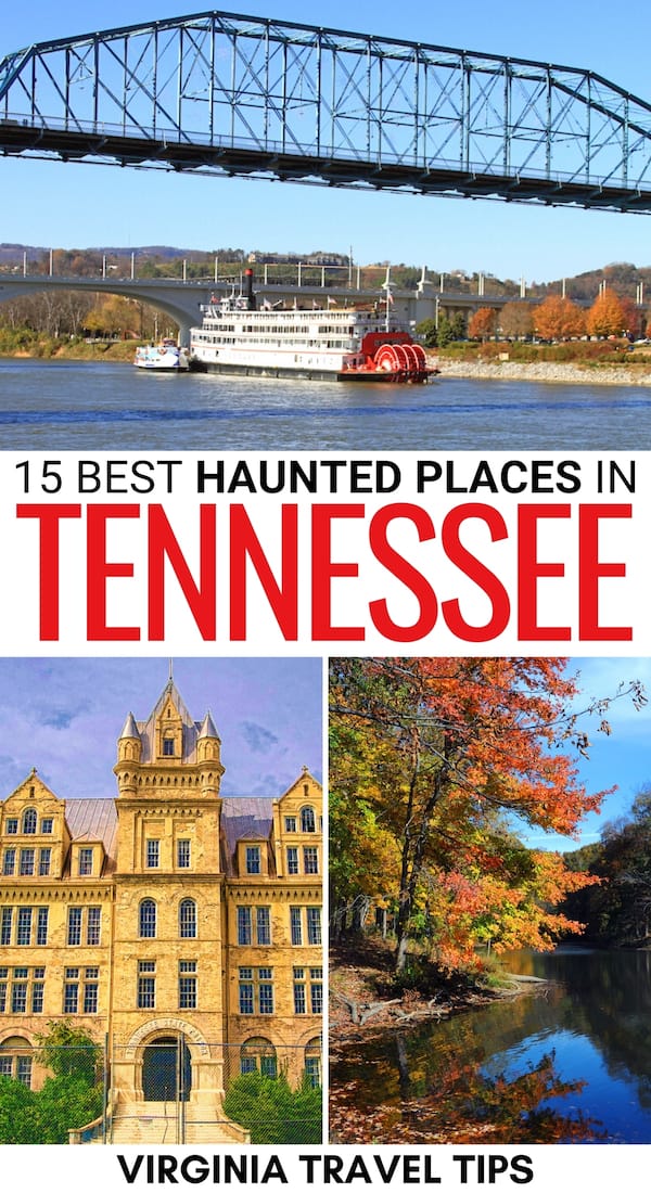 Looking for the most haunted places in Tennessee? This guide covers some of the creepiest places in the state! Haunted houses, hotels, and much more! | Haunted houses Tennessee | Tennessee haunted places | Ghosts in Tennessee | Paranormal Tennessee | Haunted places Nashville | Haunted places Knoxville | Haunted places Memphis | Haunted history Tennessee | Halloween in Tennessee | October in Tennessee