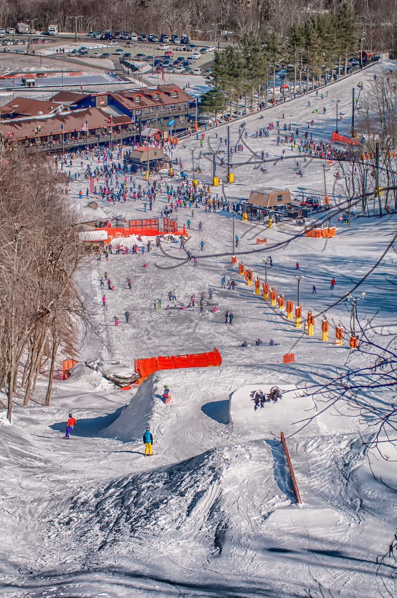 Appalachian Mountain Ski Resort in NC