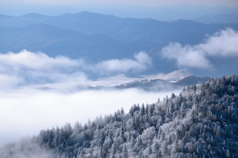 Clingsmans Dome in winter