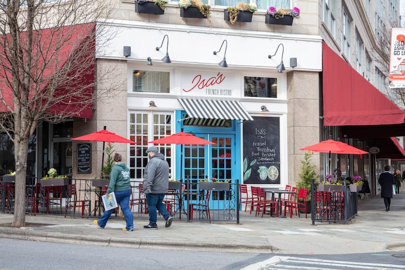 Downtown Asheville NC in winter - Jeffery Edwards - Shutterstock.com