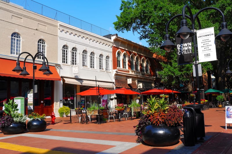 Downtown Mall in Charlottesville - ImagineerInc - Shutterstock.com