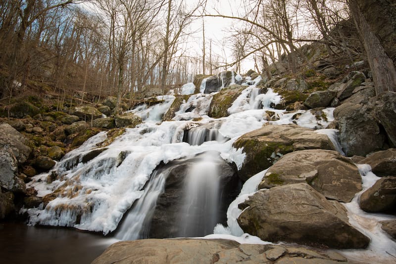 Shenandoah National Park in winter