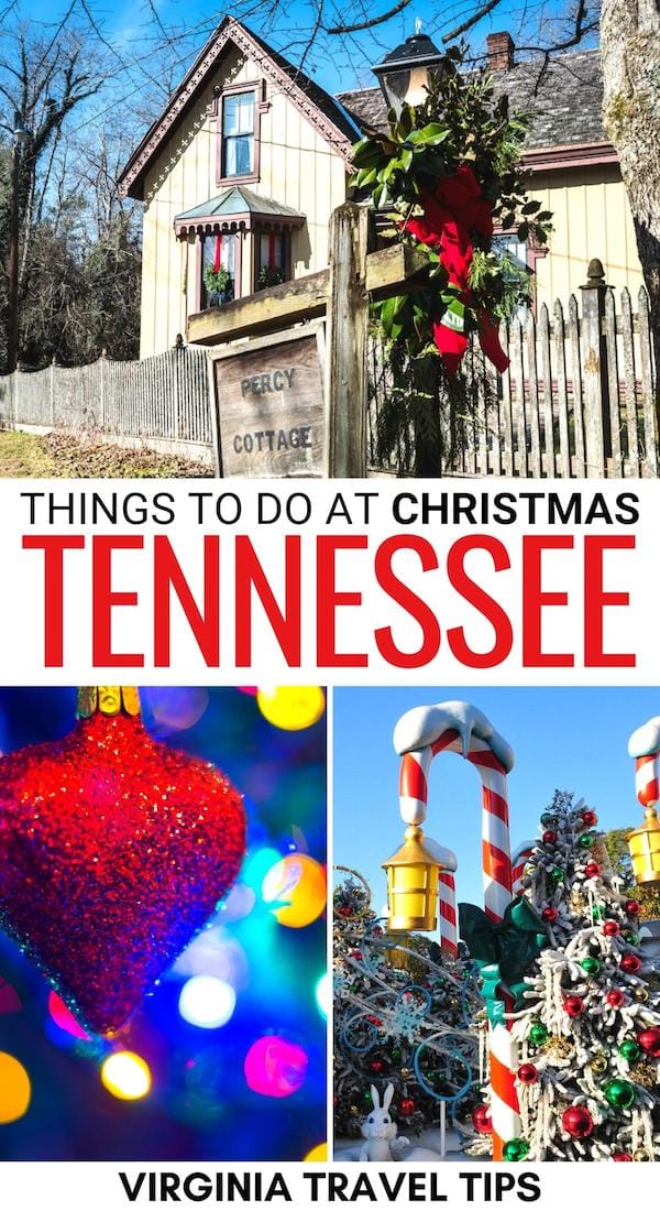 Are you considering spending Christmas in Tennessee? The state has so much to offer during December - these are the best things to do in Tennessee at Christmas. | Christmas in Nashville | Christmas in Memphis | Christmas Dollywood | Christmas Gatlinburg | Christmas Pigeon Forge | Christmas Chattanooga | Christmas Knoxville | Nutcracker Tennessee | Graceland Christmas | Tennessee xmas | Tennessee in December | Nashville December