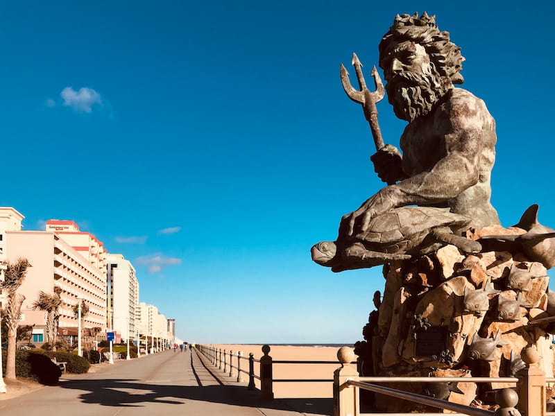 Virginia Beach in winter - Polina LVT - Shutterstock.com